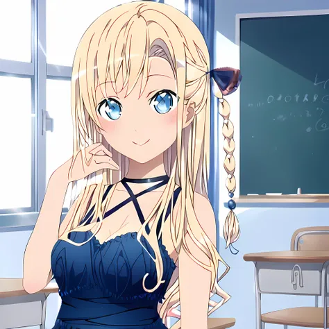 score_9,score_8_up,classroom,

1girl, solo, wilhelmina, blush,smile, wilhelmina dress, wilhelb hair bow, high heels, looking at ...