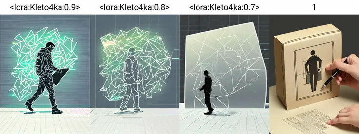 a man walk away, on a sheet of paper, on a sheet in a box, ((note paper, background, detailed, glowforge, graph, paper, pen, sheet, texture)), Kleto4ka <lora:Kleto4ka:0.9>, vector style