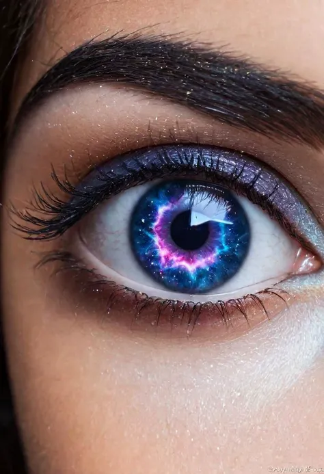 magical galaxy eye