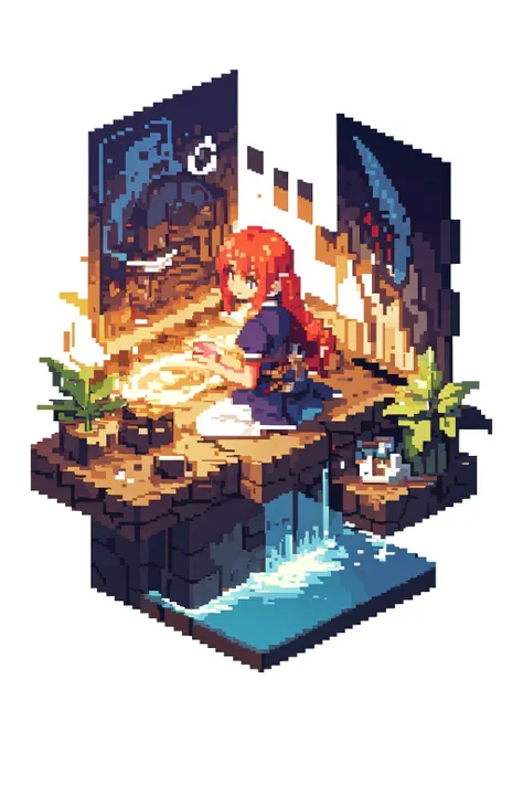 (masterpiece, top quality, best quality), pixel,pixel art,1girl,
 <lora:pixel_5:0.5>