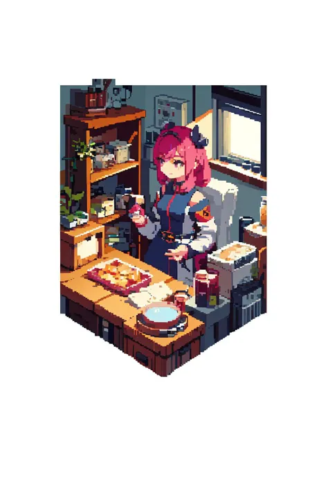 (masterpiece, top quality, best quality), pixel,pixel art,1girl,
 <lora:pixel_5:0.5>