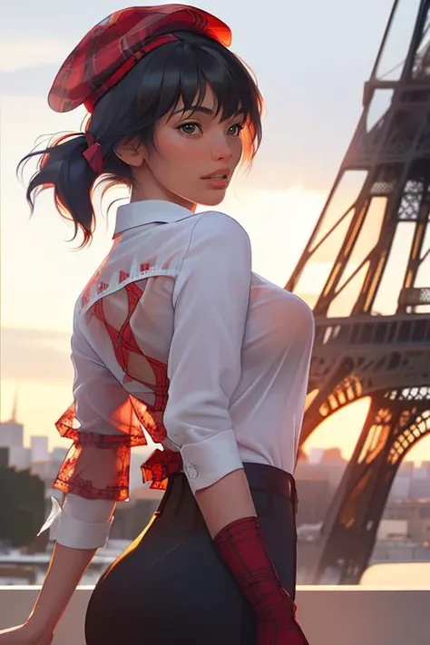 DEN_daria_romaneta
in Paris wearing a (shirt:1.3) and (beret:1.2), france, (French:1.2), Paris, Eifel tower, scenic,
bokeh, f1.4, 40mm, photorealistic, raw, 8k, textured skin, skin pores, intricate details  <lora:epi_noiseoffset2:1>, epiCRealism <lora:Clot...