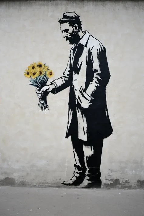 Van Gogh + Banksy's Art style