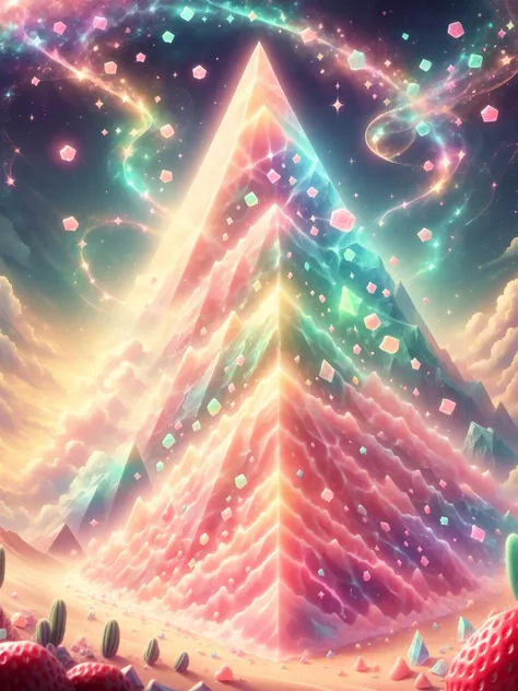 a close up of a very colorful christmas tree with a lot of stars