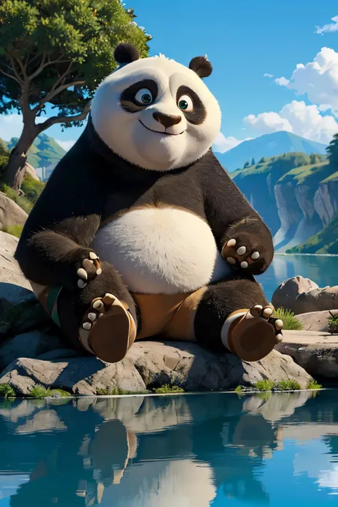 Master Po Ping (Kung Fu Panda), Furry Character LoRA