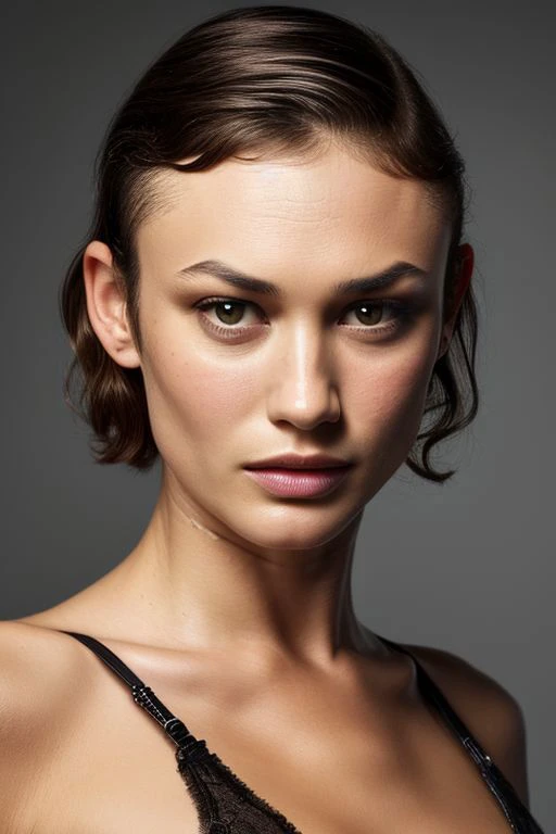 (CR-OlgaKurylenko_v2-JernauGurgeh:0.99), full color portrait of woman, (nude:1.0), (oiled shiny skin:1.0), (face focus:1.0), close up, (slick_undercut_hair:1.0), tilted pose, tilted angle,
masterpiece, best quality, sharp focus, highres 8k uhd, ultra-detai...