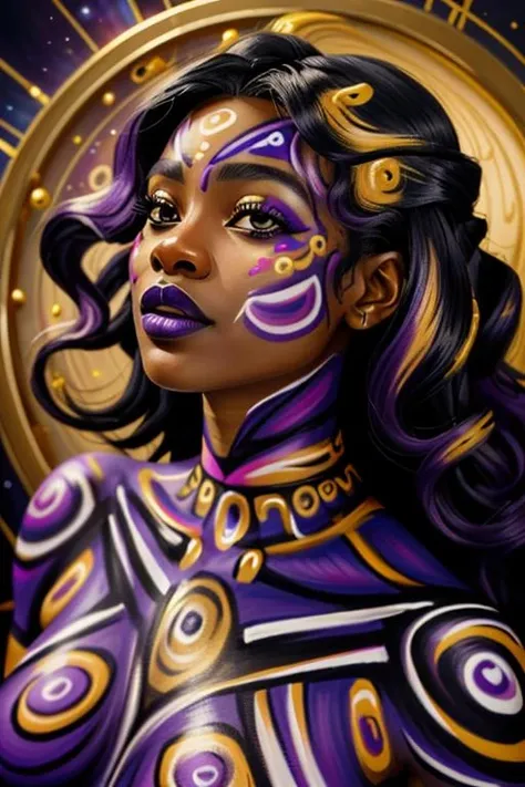 Celestial Chromatic with Bodypaint