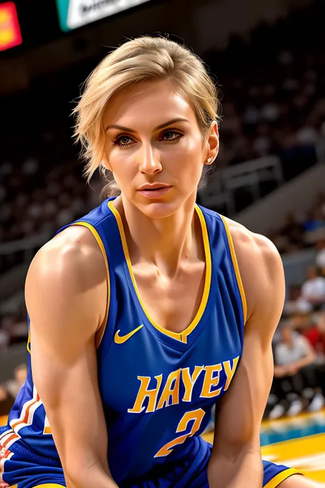 photo of (ChaFAEF01:0.99), a woman as a sexy basketball player, ((perfect hair)), modelshoot style,((professional photo for playboy)), ((shot for glamour magazine)),  (extremely detailed CG unity 8k wallpaper), photo of the most beautiful artwork in the wo...