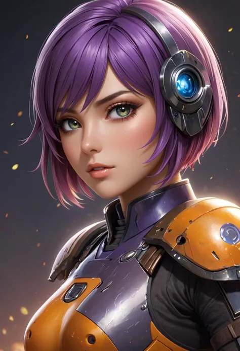 anime artwork sabine wren from star wars, . anime style, key visual, vibrant, studio anime,  highly detailed