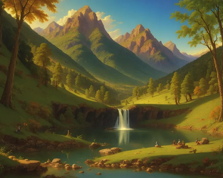 best quality,masterpiece,highly detailed,ultra-detailed, <lora:neg4all_bdsqlsz_V3.5:-1> 
middle earth, A lush elven forest, filled with towering trees and sparkling streams, Tolkien
<lora:AmericanRomanticLandscape_last:1.5>