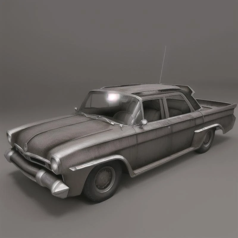 masterpiece,absurd resolution,8k,
fallout,simple background,grey background,no humans,ground vehicle,motor vehicle,realistic,car...