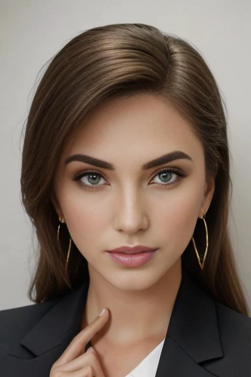 close up headshot, Masterpiece, best quality, ((crowded office)), at a ((office)), (*office* crowded with people:1.3), BREAK
1girl, cleavage, (large breasts), 4k, beautiful,  looking at viewer,  BREAK
business suit with (no undershirt), pencil skirt, ((bla...