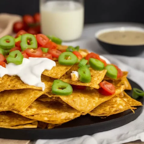 <lora:yummyfood:1.0>, a photo of yummyfood, nachos