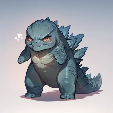 score_9, score_8_up, score_7_up, score_6_up, score_5_up, score_4_up, extremely detailed, high resolution, solo, feral,
<lora:Godzilla_PONY_XL_Ver:1>, godzilla, full body, grumpy, (chibi:1.5), cute,