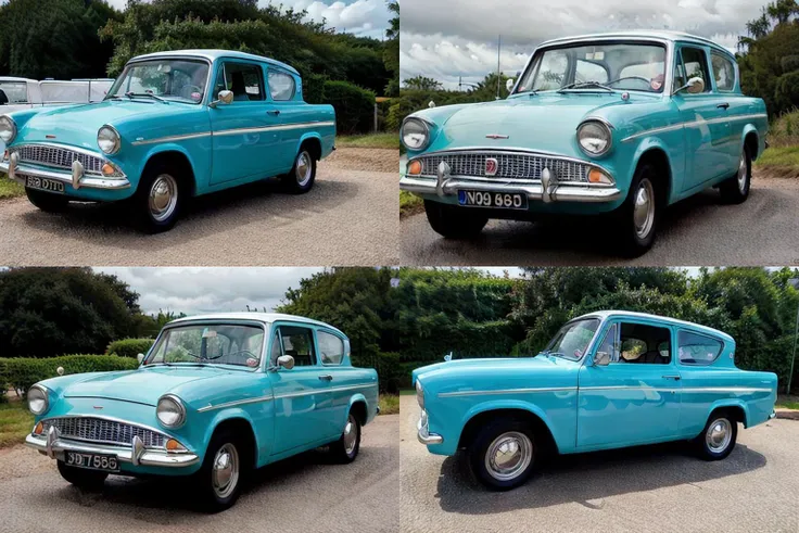 Ford Anglia 1959 - the flying car in Harry Potter