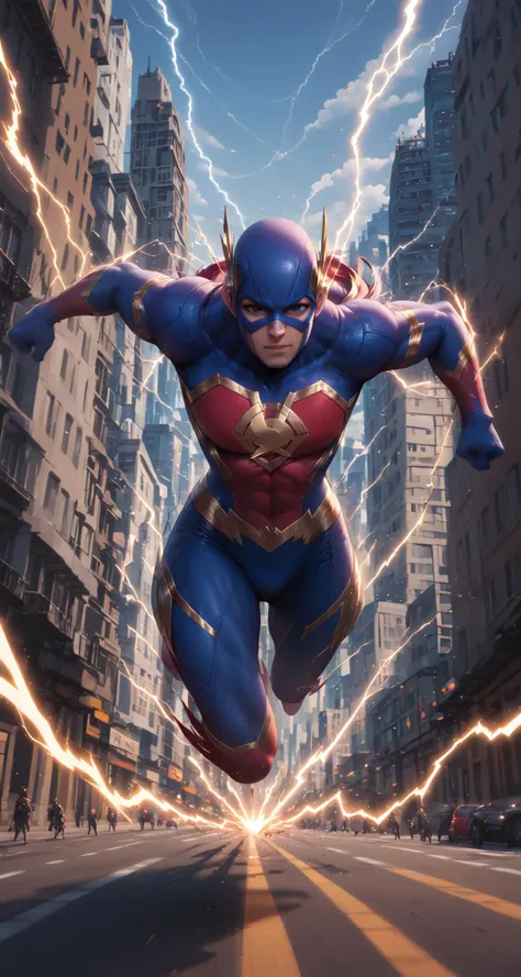 anime artwork score_9,score_8_up,score_7_up,a massive,superhero landing,superhero flight,superhero speed,superhero strength,super powers,superhero aura,cityscape,city,wide_shot,domino_mask,<lora:More_interesting_backgrounds:0.8>,IBG,<lora:Superspeed:0.8>,r...