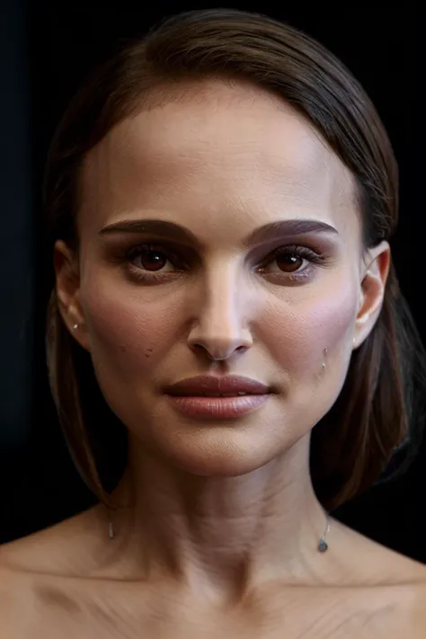 real, photoshoot, (black armani dress), slight smile, realistic, perspective, luminescent, illusion, atmospheric scene, masterpiece, best quality, <lyco:Natalie Portman:1.0>,1girl, natalieportman, solo, realistic, closeup portrait