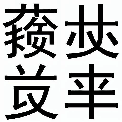 伪汉字 Fake Hanzi Chinese Characters