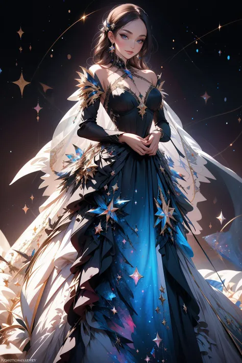 ((Masterpiece, best quality,edgQuality)),smiling,excited,
edgFD, a dress with a lot of stars on it,cosmic dress , woman wearing edgFD, fantasy_dress
<lora:edgFantasy_Dress:1>