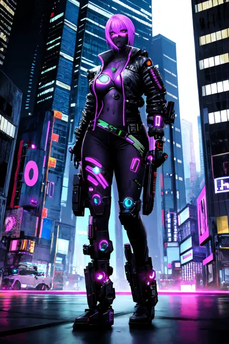 cyberpunk augmented agent