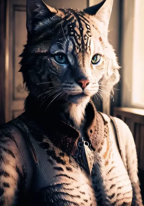 <lora:Khajiit-female:0.8>, Khajiit-female, solo, portrait,, (masterpiece, best quality, absurdres, detailed, ultra-detailed:1.3), (highly detailed, high quality:1.3)