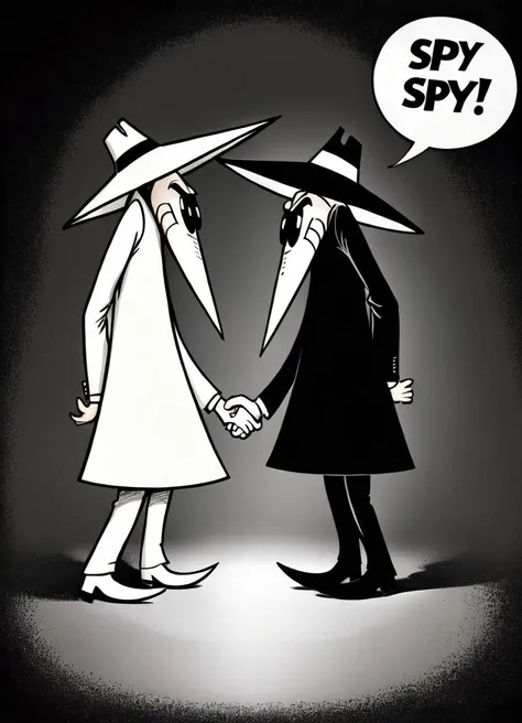 comic, title page, spy vs spy style,
<lora:spy vs spy style v2:1>