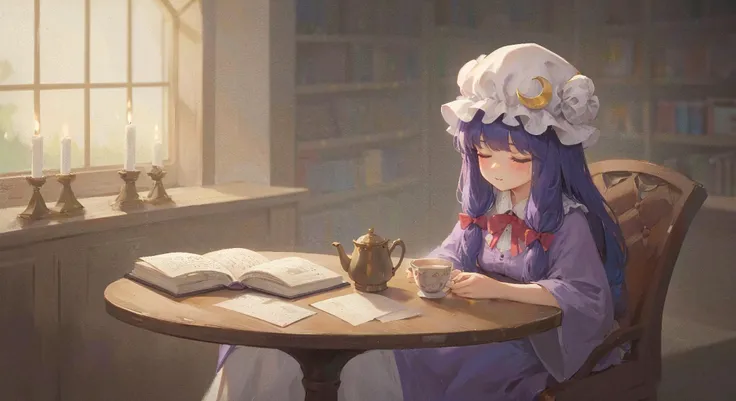 patchouli knowledge (touhou) 帕秋莉·诺蕾姬 东方project