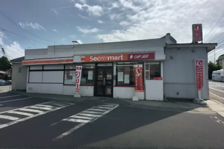 コンビニの外観S SD15
