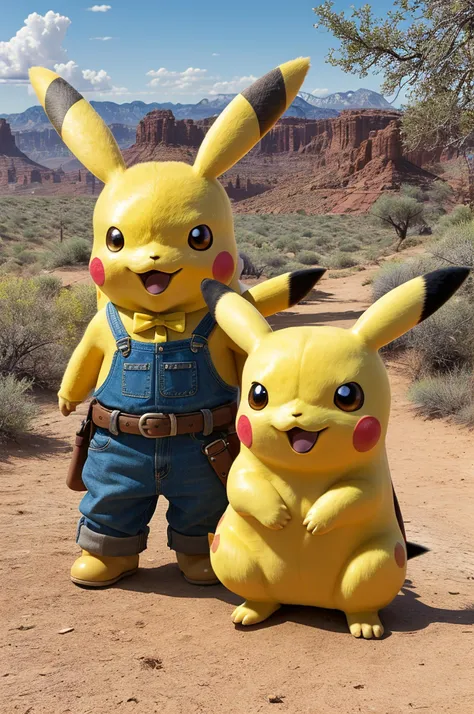 Pikachu in the Wild West