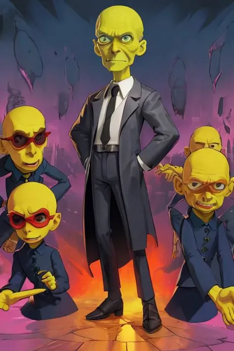 mr burns in The Matrix