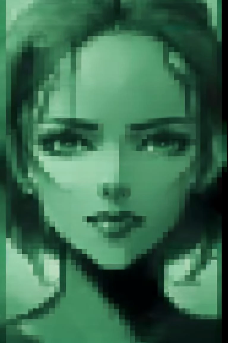 (masterpiece, best quality), 1girl,   <lora:mgscodec:1> mgscodec, green theme, portrait, monochrome