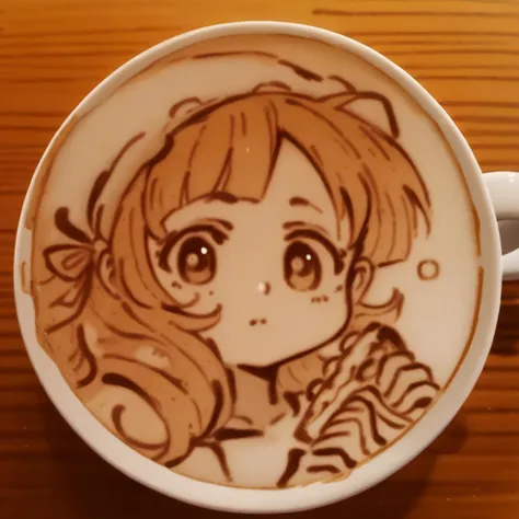 score_9, score_8_up, score_7_up, source_anime, latteart, latte art, cup, coffee, food focus, mug, still life, <lora:latteart_xlp...