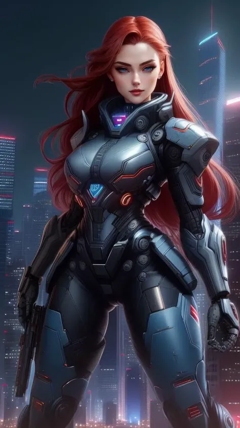 Techwear fashion ((edgmecha,a ((giant woman)) in robot suit standing in front of a city at night,((giantess:1.5)),woman wearing edgmecha,mecha suit,smile,<lora:edgMechaSuit:1>,destroyed city,helicopters flying around the giant,woman fighting helicopters)),...