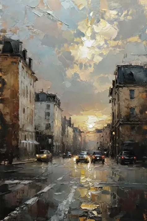 OIL PAINTING,IMPRESSIONISM,MEDIUM SHOT,<lyco:GoodHands-beta2:0.5>,high quality, masterpiece, Hyperrealistic art The image features ,style of Kim Keever :1.5) . Extremely high-resolution details, photographic, realism pushed to extreme, fine texture, incred...