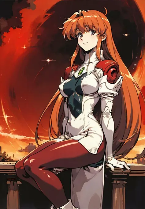 (masterpiece:1.3), best quality, official art, <lora:estheticUrushihara_uruv1:0.5>(urushihara satoshi), <lora:ellyXenogears_v10:0.6>, 1girl, Elly (Xenogears), cathedral