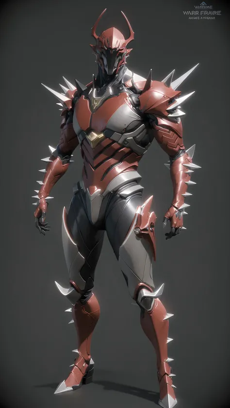 <lora:warframeLora_v10:0.6> best quality, high quality,high detailed,1man 1 boy,  science fiction, full body,solo,warframe, ((crimson armor)), ((red spikes)), blood, opt-6000