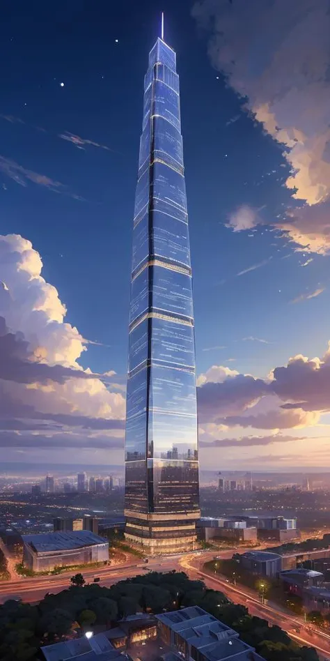 a rendering of the shard tower in the city of london