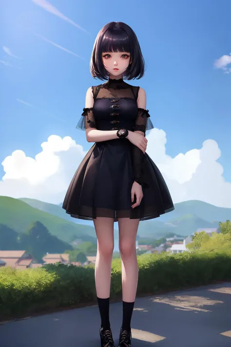 ((((ultra illustrated style:1.0)))),best quality,best animated,masterpiece,ray tracing, global illumination,1girl, solo, outdoors, standing, standing,
<lora:right arm grab-000007:0.9>