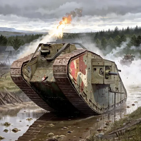 WW1 - British Mark IV Tank