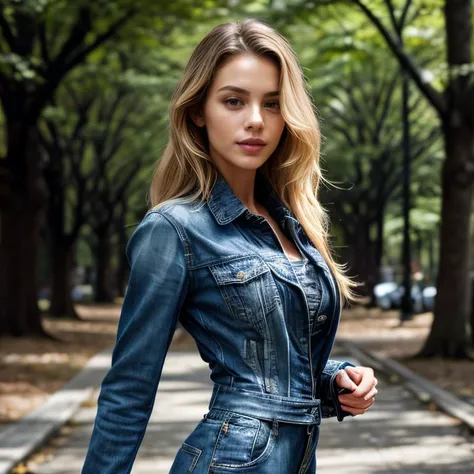 (New York Central Park, SFW, stylish jumpsuit, denim jacket, sneakers, energetic pose, walking along tree-lined paths, late morning:1.35) Instagram_Influencer_89_By_Stable_Yogi
Faceshot_By_stable_yogi
Humanizer_Embedding_By_Stable_Yogi
<lora:Detail Blaster...