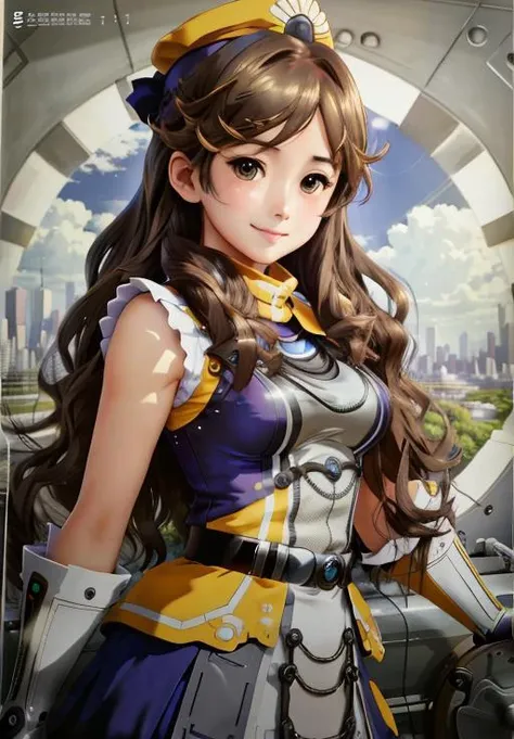 <lora:VividredOperation:0.8>, HimawariShinomiya, smile, 1girl, solo, upper body, (masterpiece, best quality, absurdres, detailed, ultra-detailed:1.3)