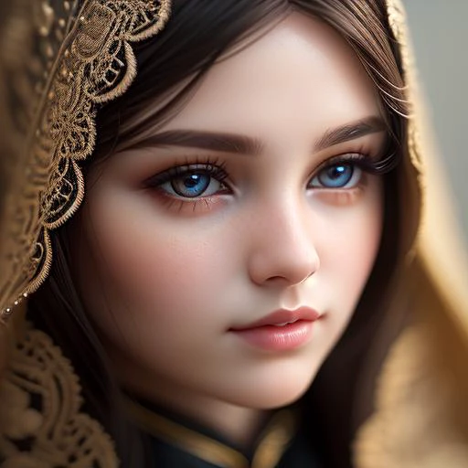 a photo of a beautiful doll, highly detailed face, highly detailed eyes, highly detailed hair, highly detailed clothing, intricate details, modelshoot style, dreamlikeart, dramatic lighting. 8k, highly detailed, trending artstation,
art by SEL-FOC,