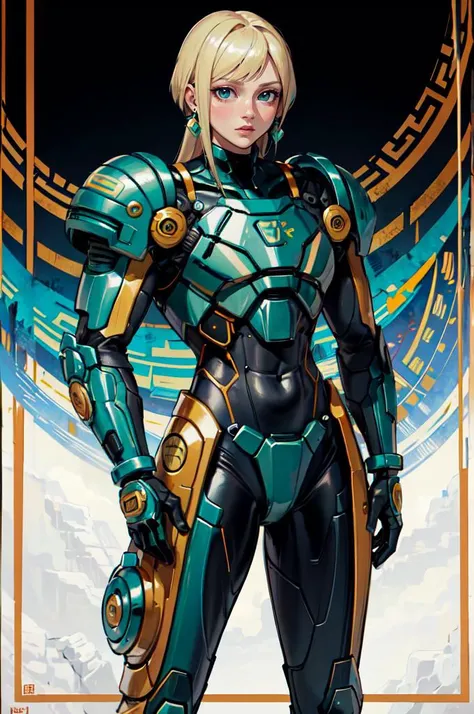 <lora:MayanClothes:0.8> mayan clothes, cowboy shot,   <lora:Samus_Varia_Suit:0.35> samus aran, varia suit, armor, absurdres, ultra detailed, masterpiece, best quality, aesthetic, detailed,