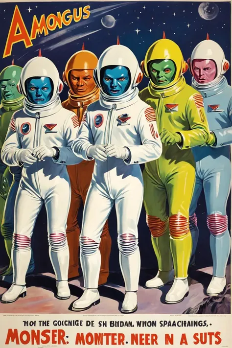 a poster for the movie's first space adventure