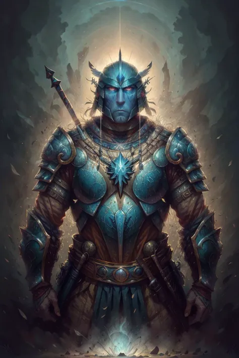 portrait of a warrior, ancient armor, epic composition, dreamlike, absurdes, fantasy, pastel colors aesthetic, highly detailed, surrealistic, HDR,   <lora:DREAMEE_V0.01:0.7>