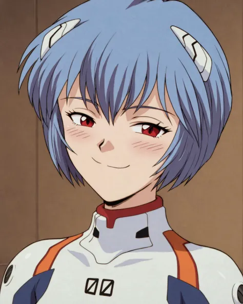 score_9, score_8_up, score_7_up, source_anime, indoors, <lora:smug face meme(SDXL):1> smug, 1girl,close-up, <lora:rei-ayanami-classic-ponyxl-lora-nochekaiser:1> rei ayanami, ayanami rei, blue hair, short hair, red eyes,bodysuit, headgear, plugsuit, white b...