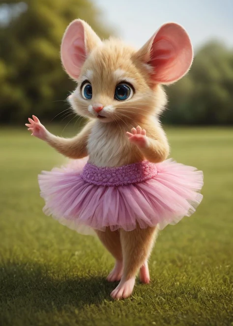 mouse in tutu,
BREAK,
(masterpiece, best quality, ultra realistic, 4k, 2k, (intricate, high detail:1.3), film photography, soft focus, RAW photo, photorealistic, analog style, subsurface scattering, photorealism, absurd res)