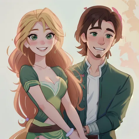 Rapunzel And Eugene from Disney Tangled The Series