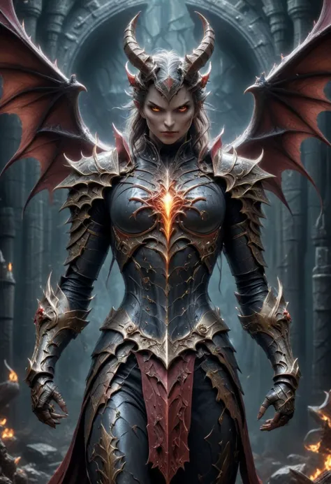 ((porn scene of a woman and a dragon in dungeon, dragon kissing, succubus in tight short armor dress, mystical beautiful backgro...