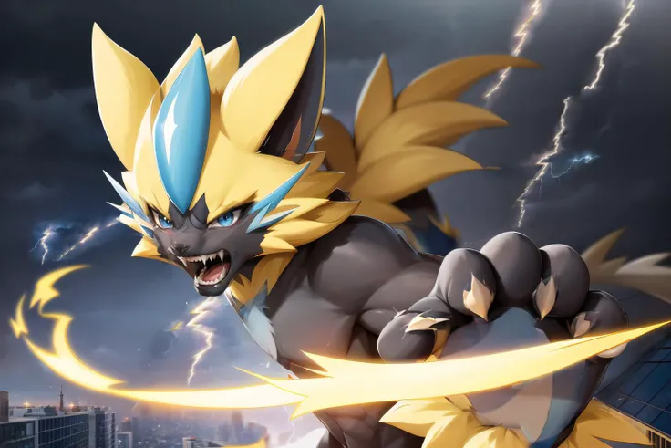 Zeraora - Pokemon | Pocket monsters